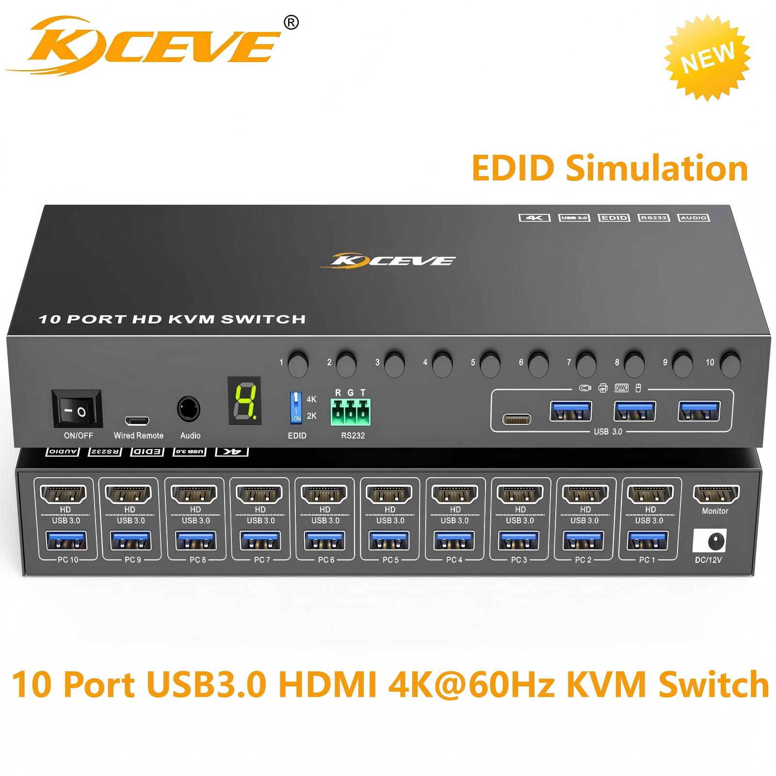 Hdmi Matrix Switch - 10 ポート 8 ポート KVM スイッチ