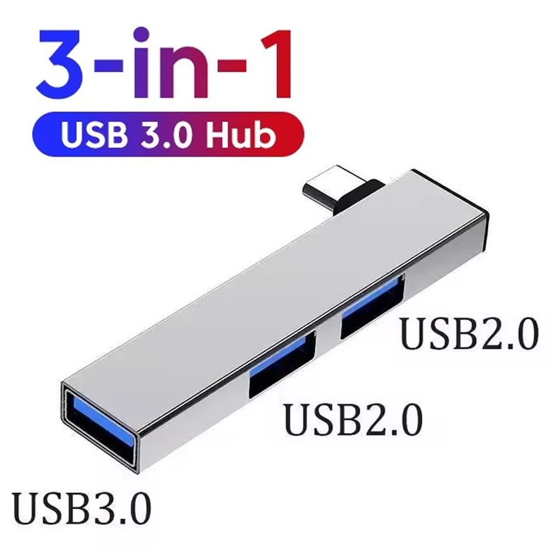 Multi Port Usb Hub - 3in1 USB 3.0ハブ 3ポート マルチタイプCスプリッター タイプCハブアダプター