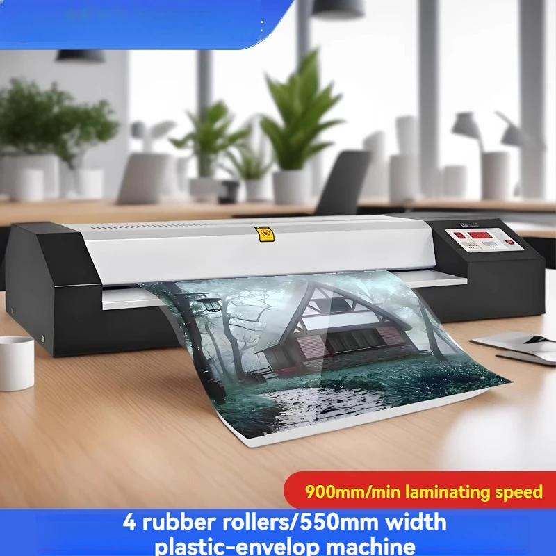 Laminator A3 Hot - 家庭＆オフィス用 ホット/コールド ラミネーター (A2サイズ) – U-550H