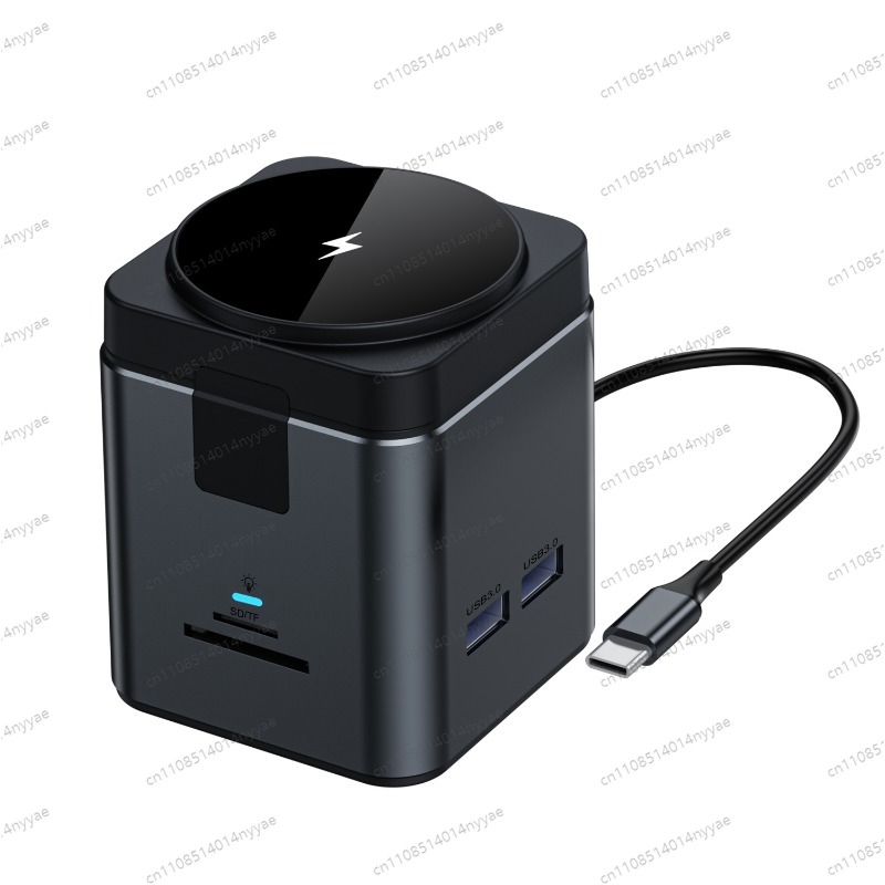 Multi Port Usb Hub - 100W デスクトップ充電ステーション - PD急速充電器、USB-Cハブ搭載、ノートパソコン/スマートフォン/タブレット用マルチポート