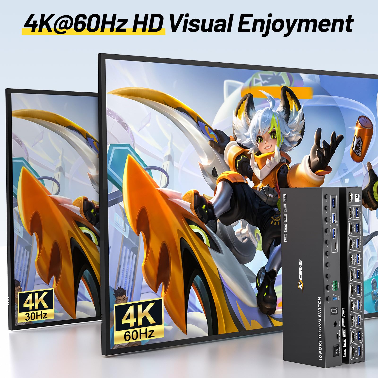 10 ポート 8 ポート KVM スイッチ HDMI 4K@ - Hdmi Matrix Switch のレビューと価格