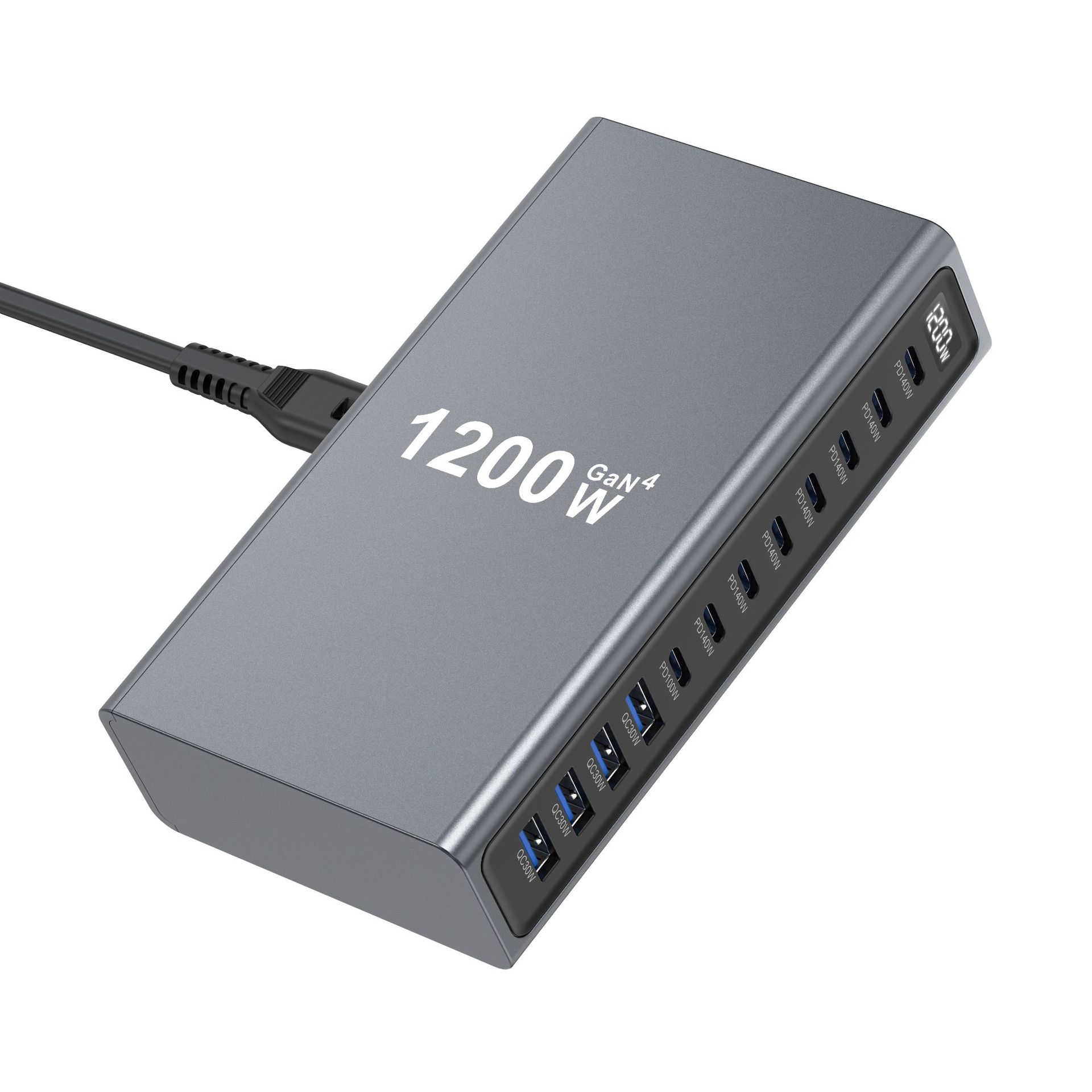 新型1200WマルチポートGaNデスクトップハブステーション - Multi Port Usb Hub のレビューと価格