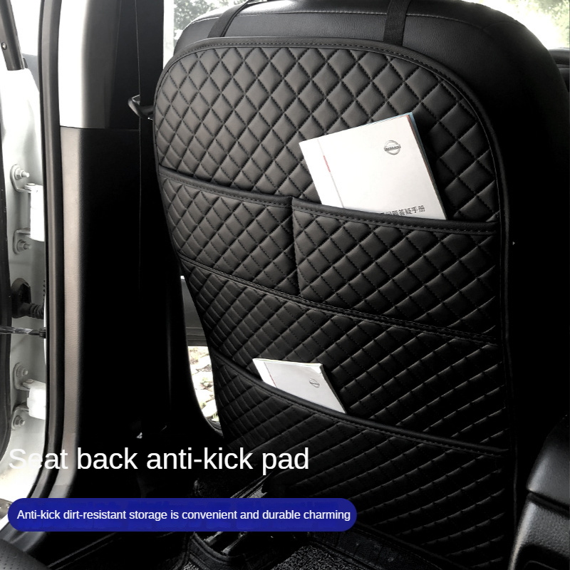 車のアンチキックパッドオーガナイザーポケットレザーユニバーサ - Surge Protector Rack のレビューと価格