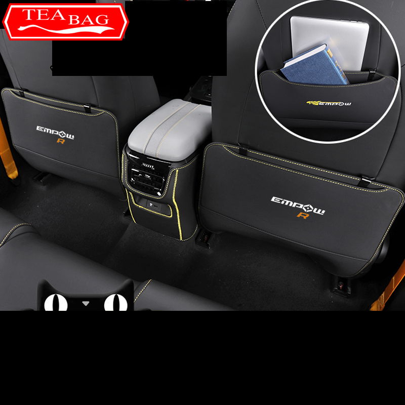 車用レザーアンチキックマット,後部座席パッド,カーアクセサリ - Surge Protector Rack のレビューと価格