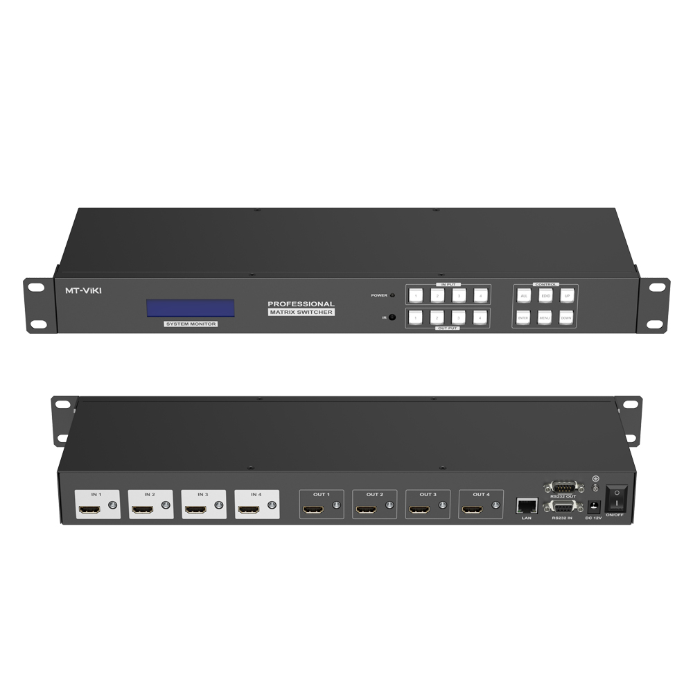 MT-VIKI 4x4 シームレス HDMI マトリックス  - Hdmi Matrix Switch のレビューと価格