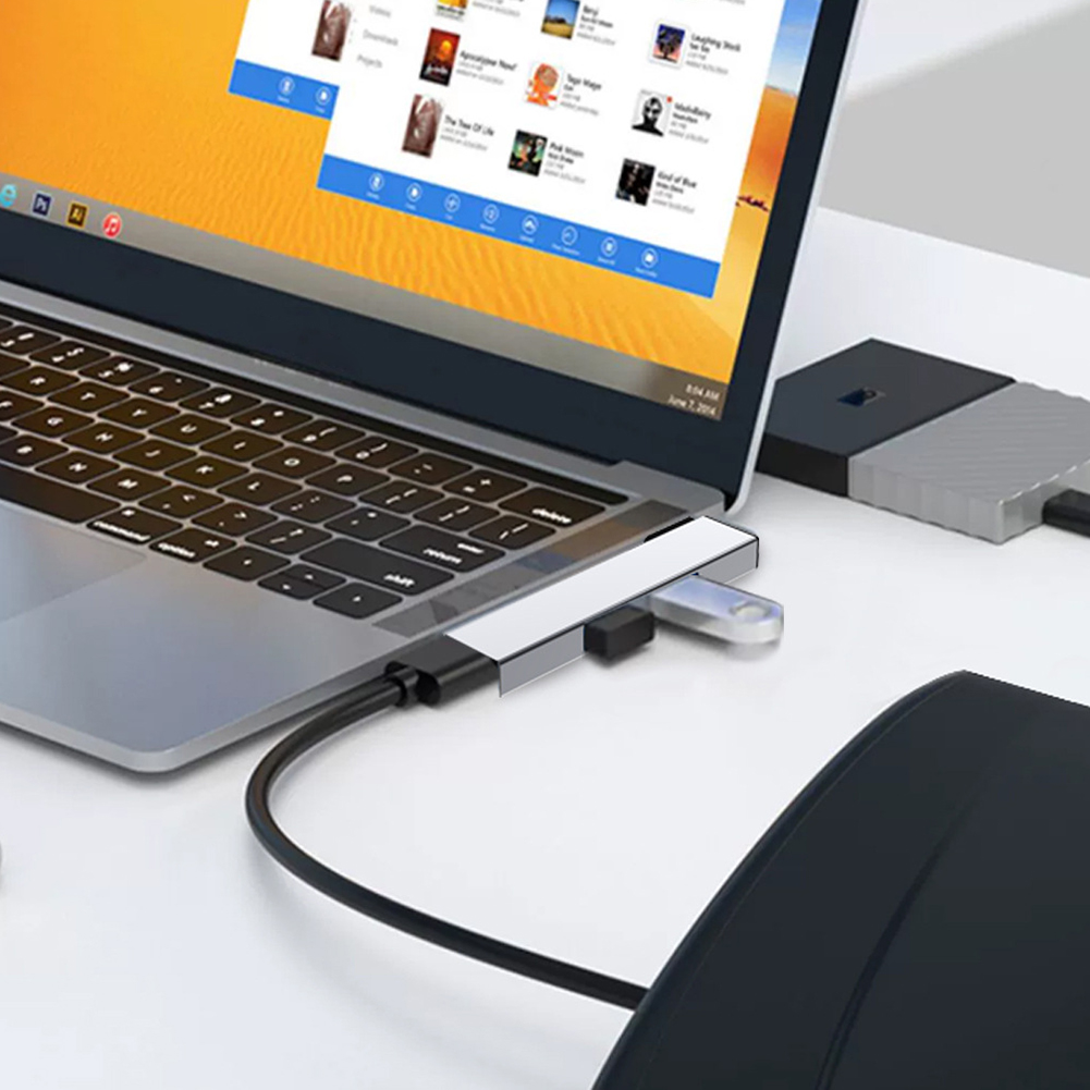 3in1 USB 3.0ハブ 3ポート マルチタイプCスプリ - Multi Port Usb Hub のレビューと価格