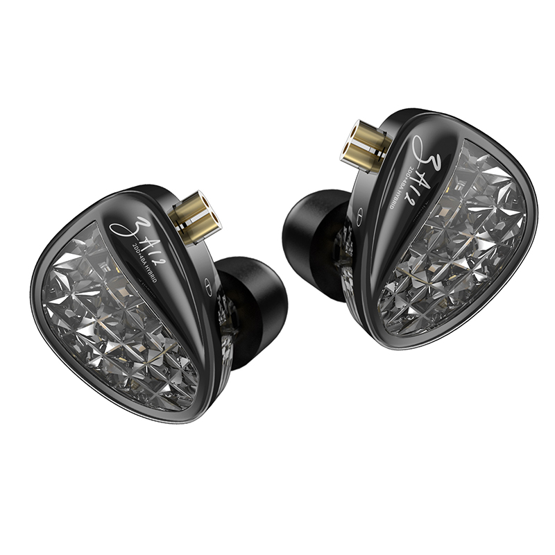 KZ ZA12 2DD + 4BA ハイブリッド IEM ヘ - Office Work Tech のレビューと価格