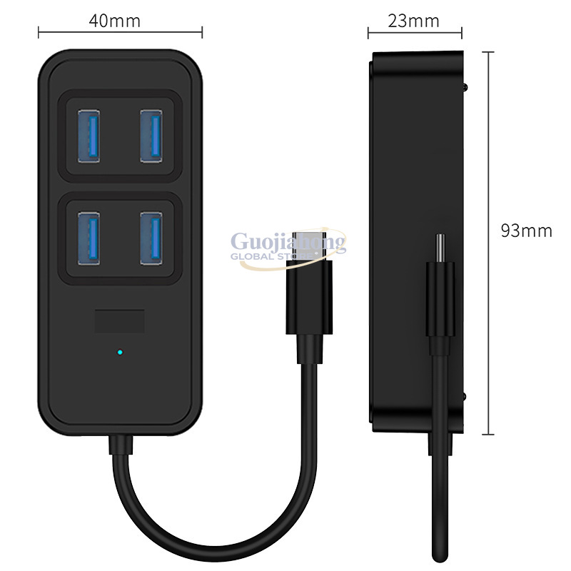 クロスボーダーUSB3.0ハブ、USBインターフェースブレー - Multi Port Usb Hub のレビューと価格