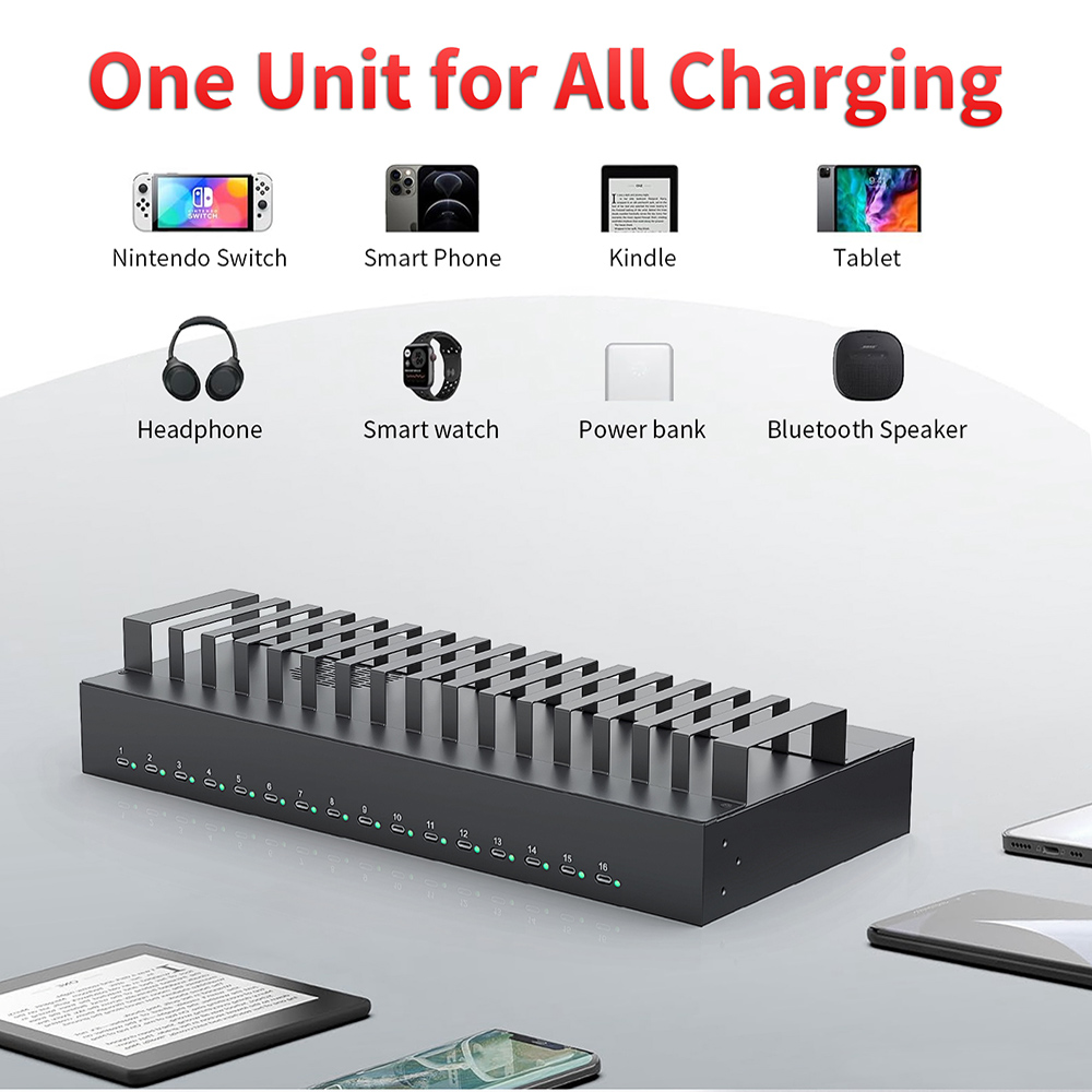 CA16-165C 16ポートUSB Type-Cハブ US - Multi Port Usb Hub のレビューと価格